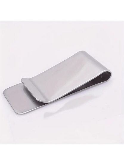 1pc Money Clip For Cash And Cards Money Holder Clip Minimalist Money Clips Stainless Steel Money Clip Card Holder Wallet Business Card Holder Credit Card Holder Women For Women For Men