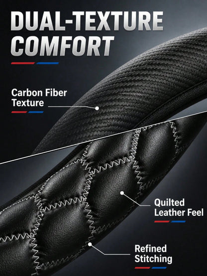 1PC New Car Steering Wheel Cover Without Inner Ring, Popular All-Season Universal Steering Wheel
