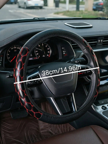 1PC New Car Steering Wheel Cover Without Inner Ring, Popular All-Season Universal Steering Wheel