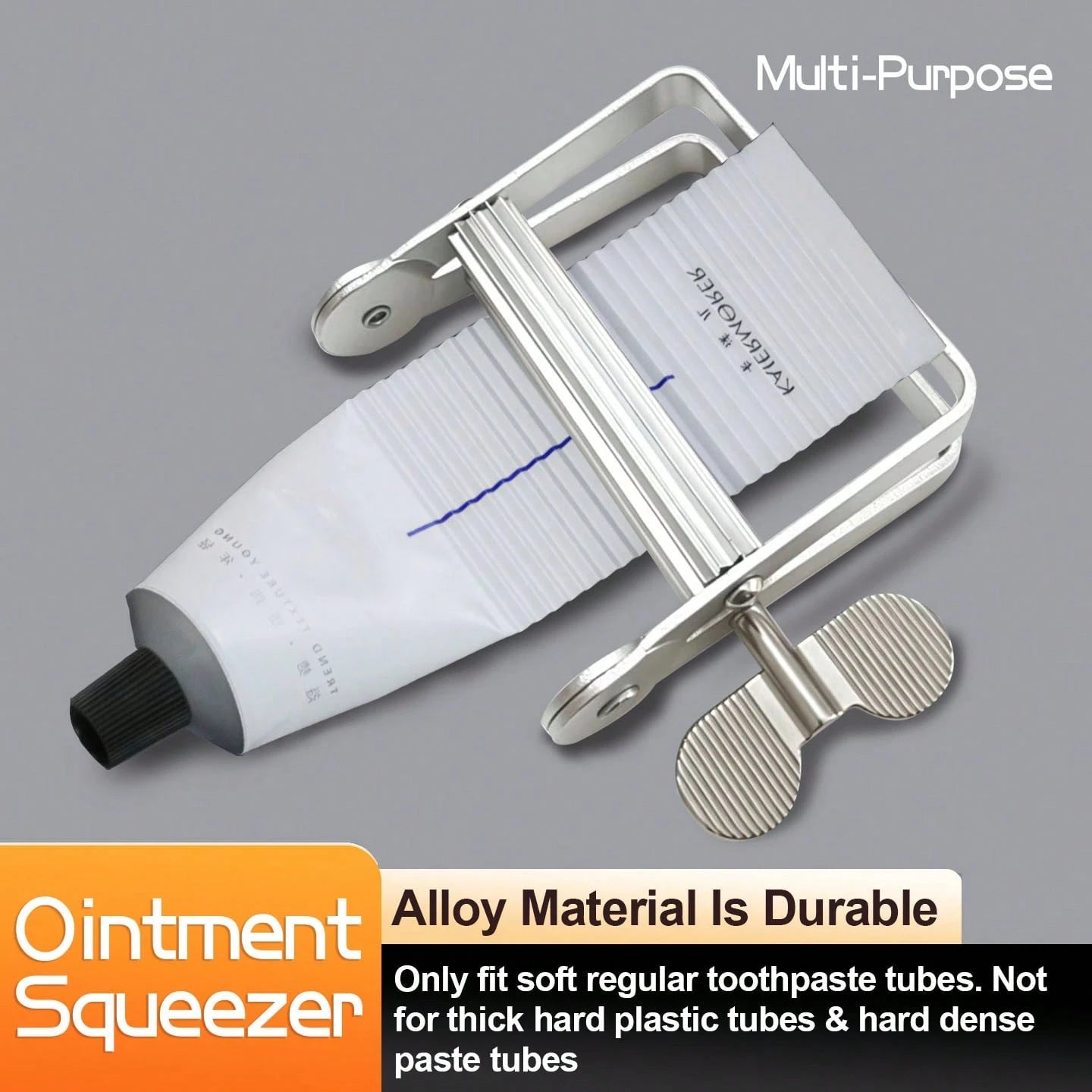 1pc Paint/Toothpaste Squeezer, Suitable For Squeezing Fluid Paints And Toothpastes, This Labor-Saving Paint/Toothpaste Squeezer Can Prevent Waste And Save You Money (Squeezer Only, No Other Accessorie
