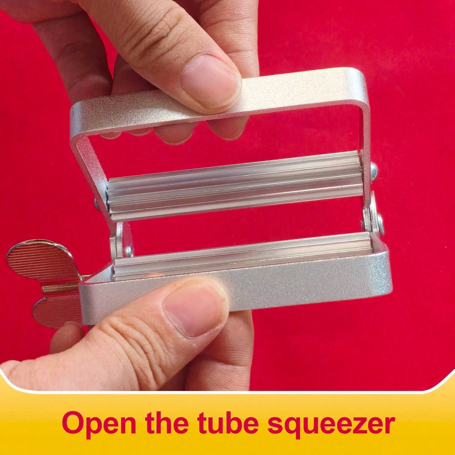 1pc Paint/Toothpaste Squeezer, Suitable For Squeezing Fluid Paints And Toothpastes, This Labor-Saving Paint/Toothpaste Squeezer Can Prevent Waste And Save You Money (Squeezer Only, No Other Accessorie