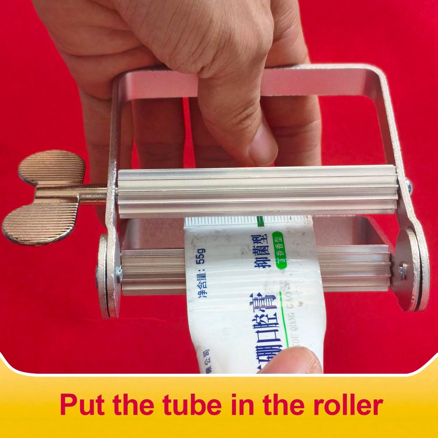 1pc Paint/Toothpaste Squeezer, Suitable For Squeezing Fluid Paints And Toothpastes, This Labor-Saving Paint/Toothpaste Squeezer Can Prevent Waste And Save You Money (Squeezer Only, No Other Accessorie