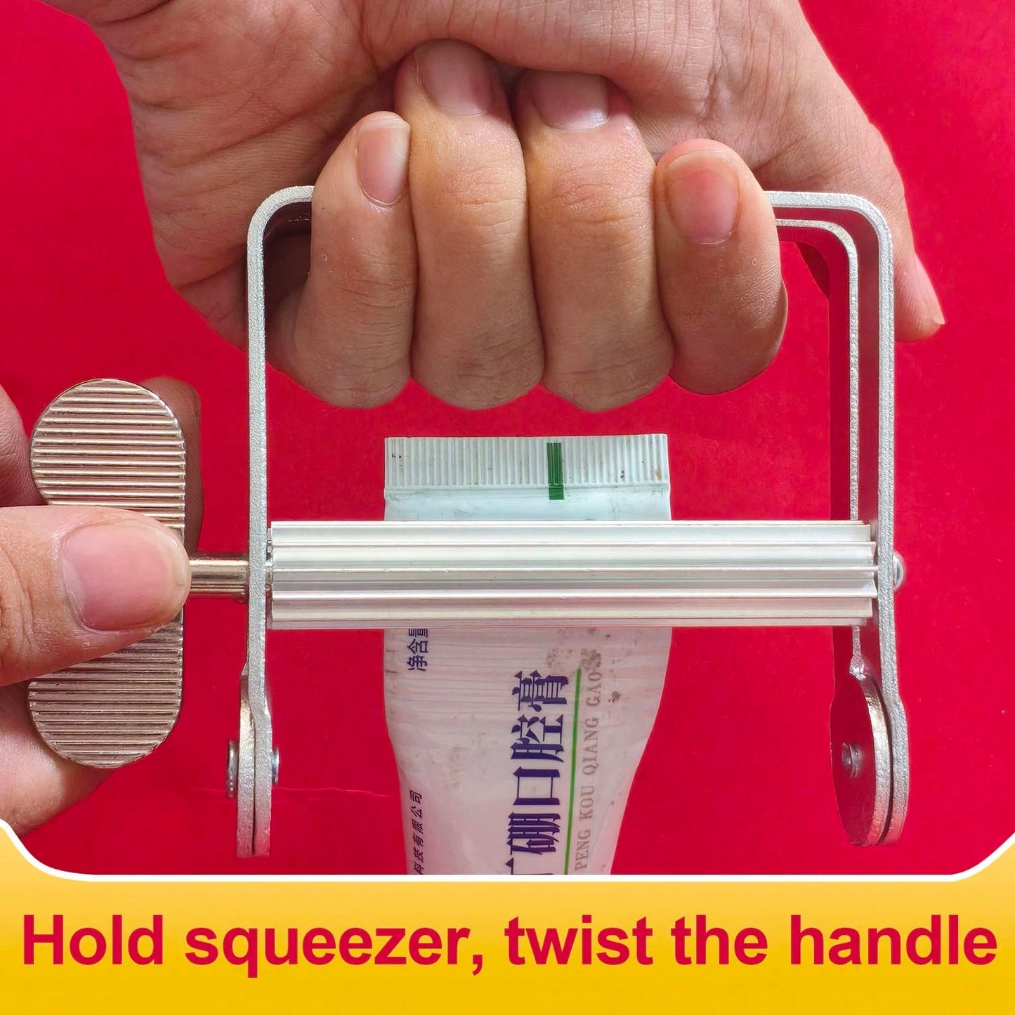 1pc Paint/Toothpaste Squeezer, Suitable For Squeezing Fluid Paints And Toothpastes, This Labor-Saving Paint/Toothpaste Squeezer Can Prevent Waste And Save You Money (Squeezer Only, No Other Accessorie