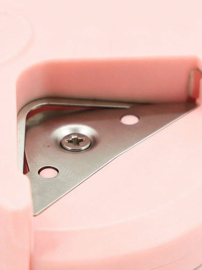 1pc Paper Corner Rounder- R4 4mm Corner Cutter Punch Tool,Corner Rounder R4 Corner Punch, Portable Paper Trimmer Cutter For Laminated Cards, Cardstock, Scrapbooking,Photo Card Making, Paper Cutting D
