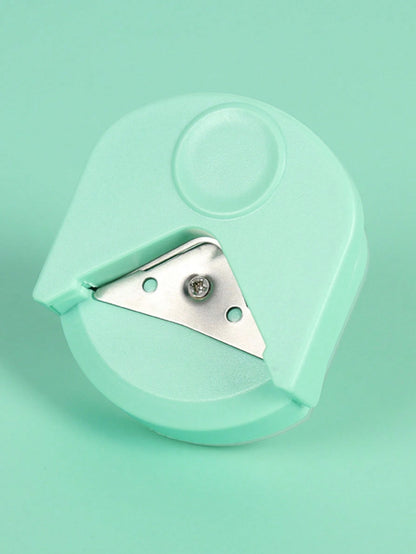 1pc Paper Corner Rounder- R4 4mm Corner Cutter Punch Tool,Corner Rounder R4 Corner Punch, Portable Paper Trimmer Cutter For Laminated Cards, Cardstock, Scrapbooking,Photo Card Making, Paper Cutting D