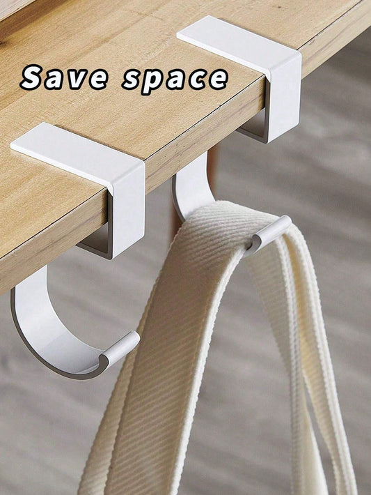 1pc Portable Bag Hook, Desk Hook For Students, Removable & Movable Design, Non-Slip Back To School