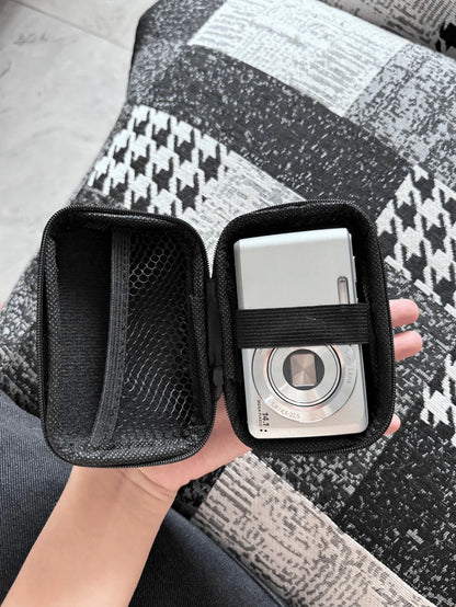 1pc Portable CCD Camera Protective Case, Compact Design, Waterproof Material, Ideal For Outdoor Photography Enthusiasts And Travelerscharger Case Office Must Haves Digital Bag Cable Camerabag Electron