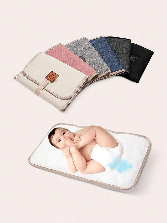 1pc Portable Foldable Waterproof Changing Pad Baby Shower Family Decorations Gifts