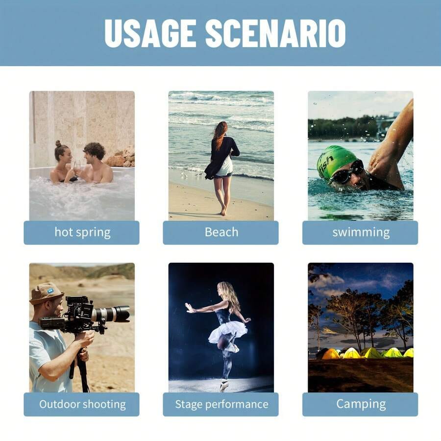 1pc Portable Outdoor Changing Room, Privacy Changing Tent, Full Coverage Design, Anti-Exposure, Foldable Compact, Easy To Carry, Suitable For Beach, Swimming Pool, Camping, Travel And Outdoor Privacy