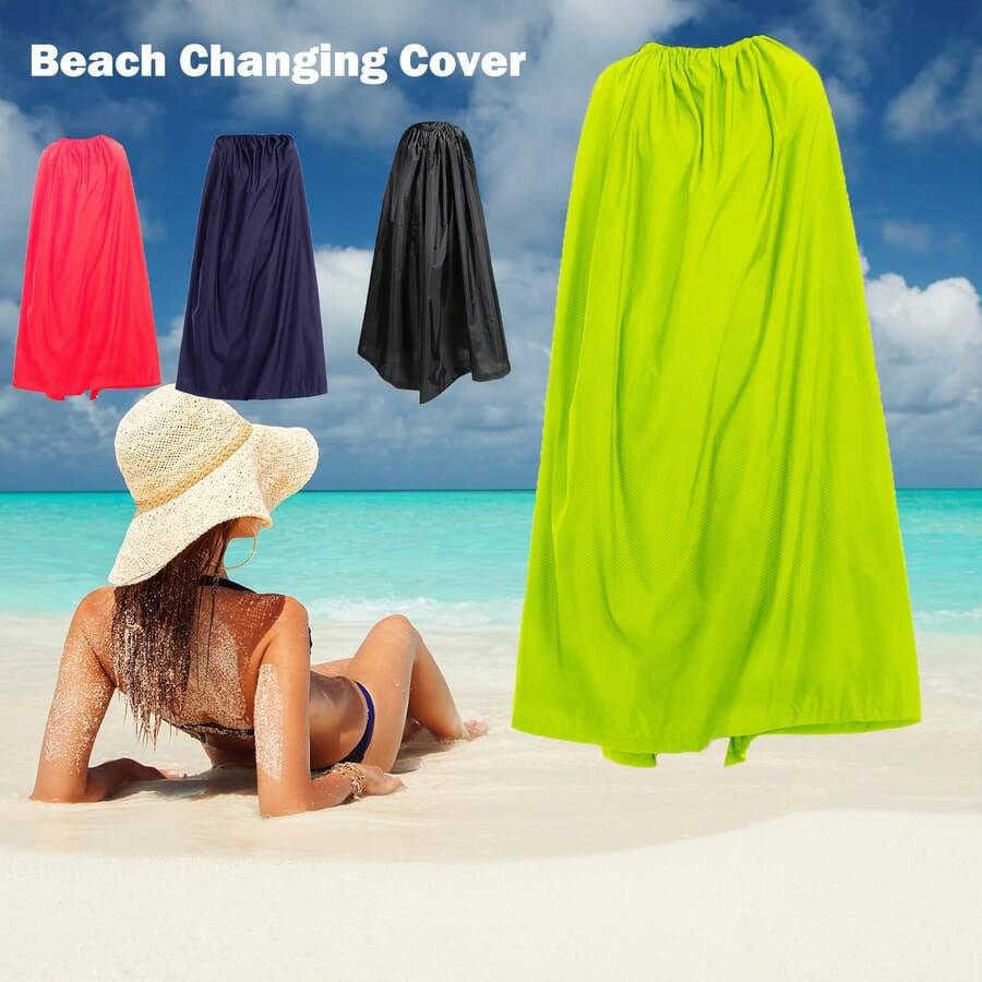 1pc Portable Outdoor Changing Room, Privacy Changing Tent, Full Coverage Design, Anti-Exposure, Foldable Compact, Easy To Carry, Suitable For Beach, Swimming Pool, Camping, Travel And Outdoor Privacy