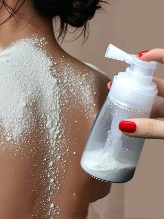 1pc Portable Plastic Nail Glitter Spray Bottle, Refillable Travel Spray Bottle, Powder Spray And Dispensing Spray Bottle