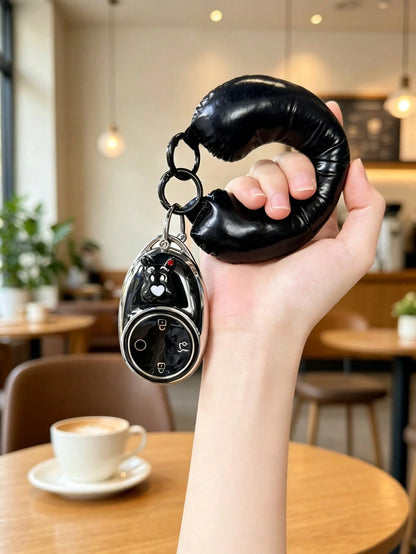 1PC Puppy Plush Padded Key Fob Cover Compatible With Aion V, Aion RT, GAC Aion 2nd Gen, Aion S Plus Car Key Protector