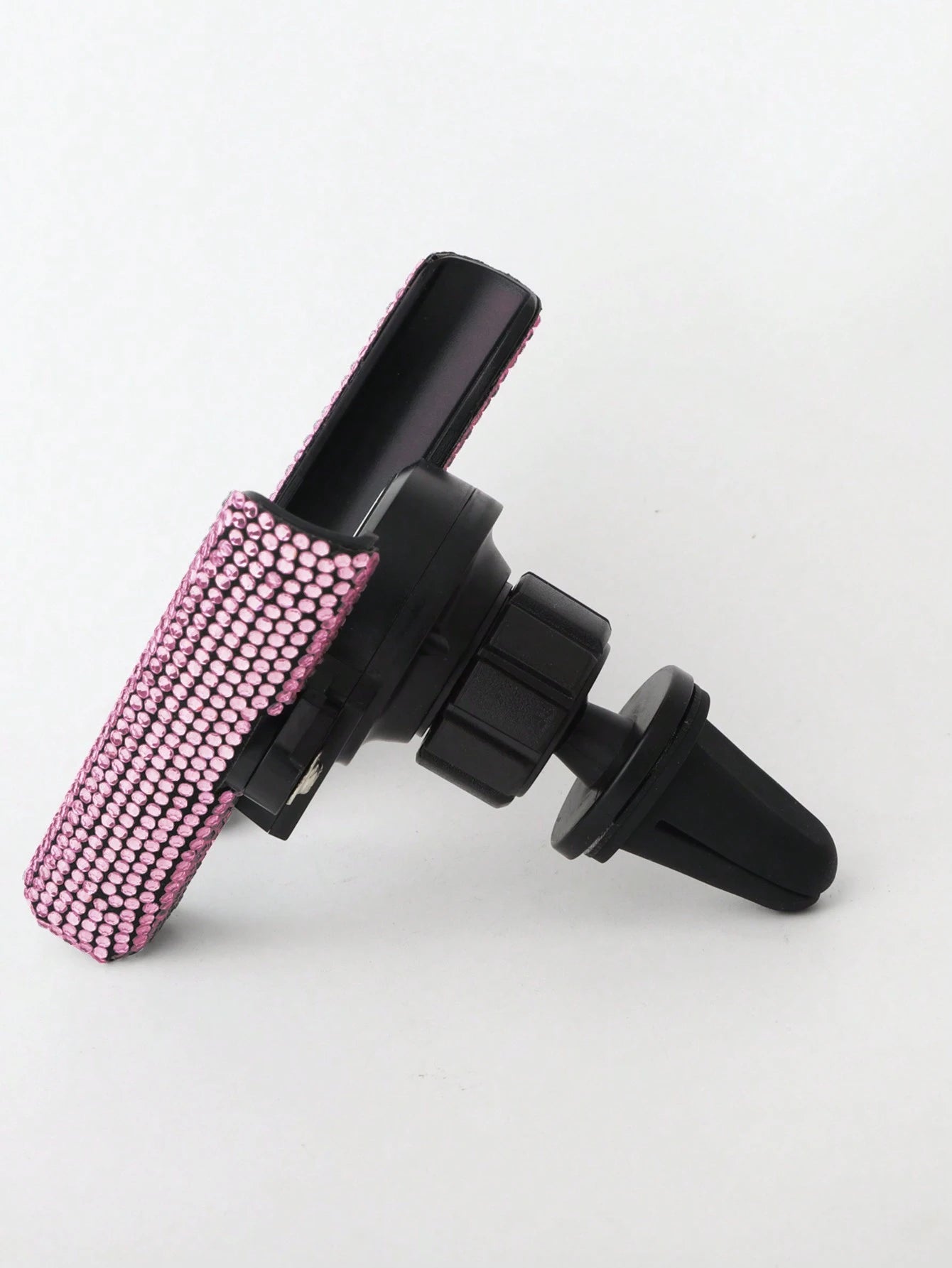 1pc Rhinestone Decor Car Air Outlet Phone Holder