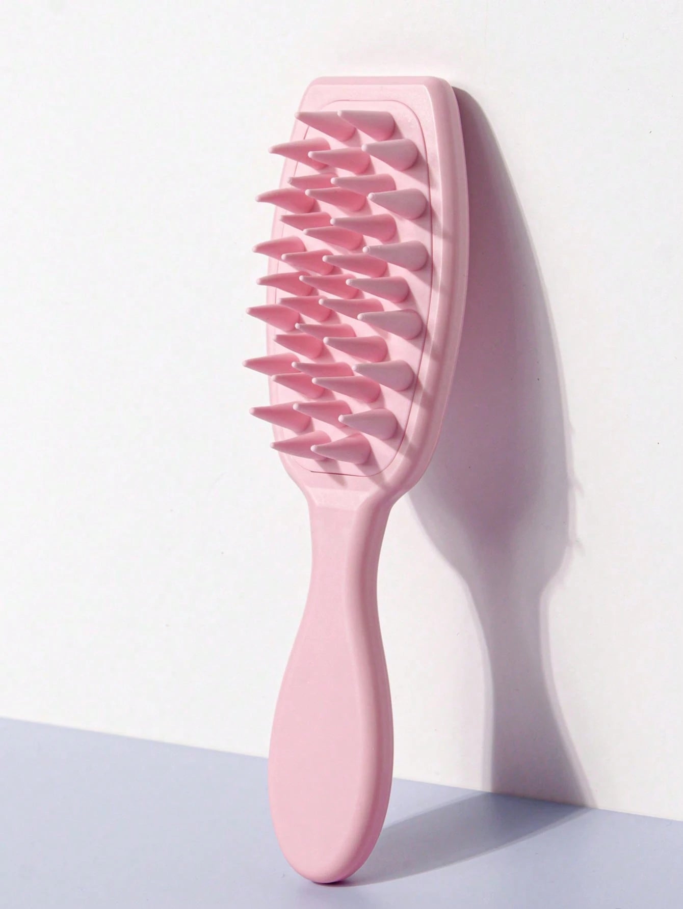 1pc Scalp Massager Shampoo Brush, Long Handle Silicone Hair Brush, For Hair Growth & Dandruff Removal, Suitable For Home Use, Hair Brush, Comb, Hairdressing Tools, Hairdressing Products And Accessorie