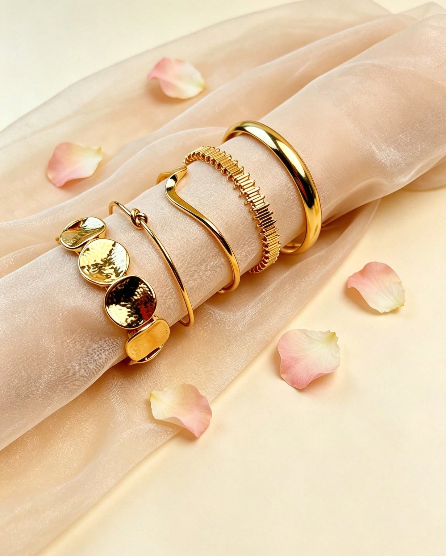1Pc Shimmery Gradient Pink Double Flower Snap Clip Smooth Material Suitable For School Commute Picnic Casual Outfit Hair Styling Ornament