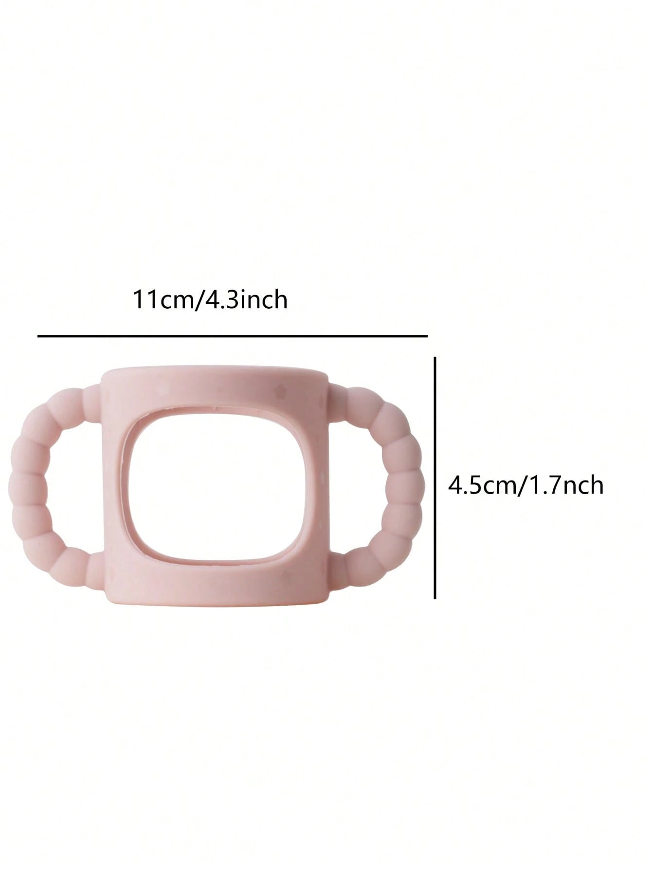 1pc Silicone Baby Bottle Handle, Easy Grip Detachable Handle Suitable For Bottles To Training Cups, Universal