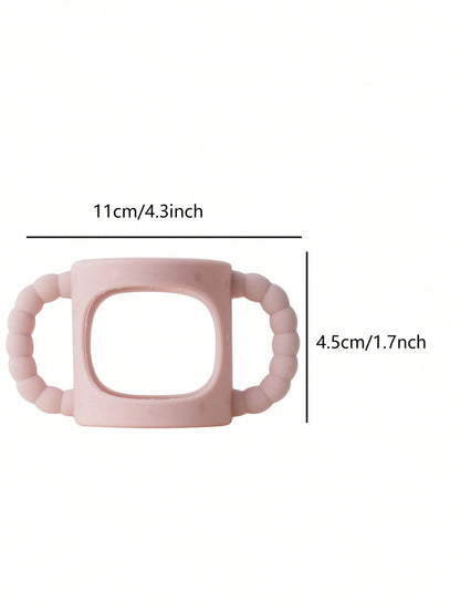 1pc Silicone Baby Bottle Handle, Easy Grip Detachable Handle Suitable For Bottles To Training Cups, Universal