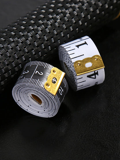 1pc Simple Tape Measure, 150cm PVC Double Sided Soft Body Sewing Scale Ruler For Daily