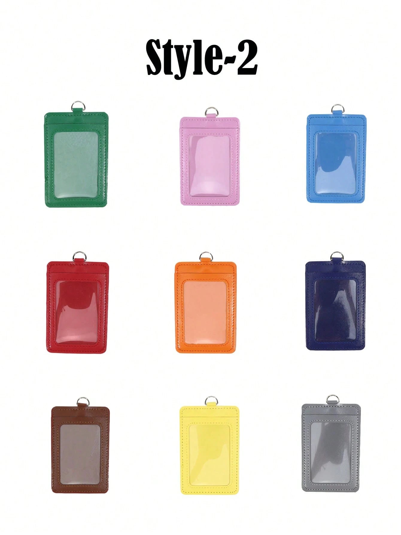1PC Solid Color ID Card Holder Bus Card Protective Cover Student Meal Card Campus Card Access Control ID Card Access Card Holder, Badge Holder