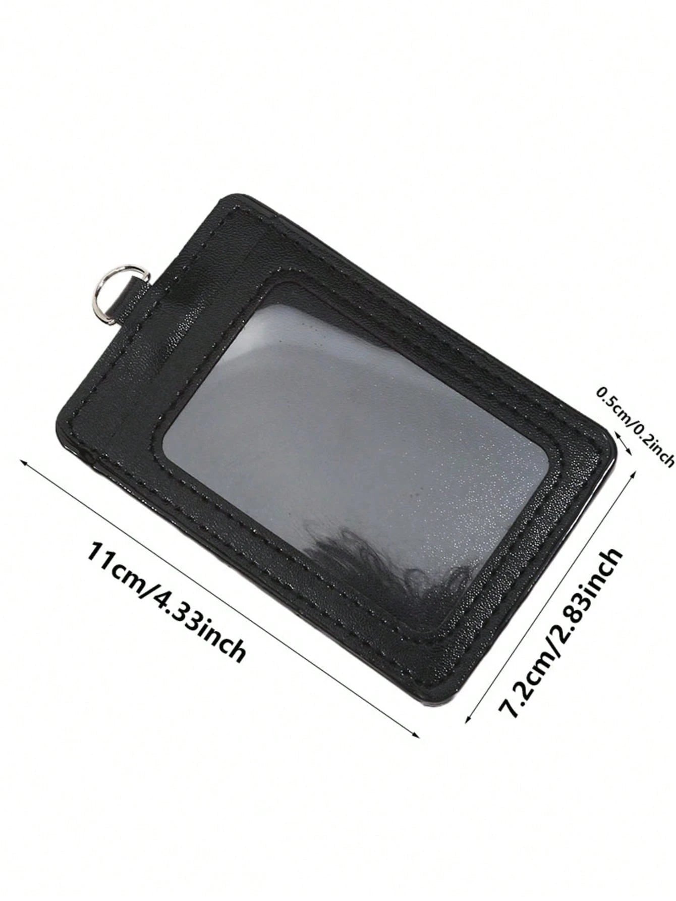 1PC Solid Color ID Card Holder Bus Card Protective Cover Student Meal Card Campus Card Access Control ID Card Access Card Holder, Badge Holder