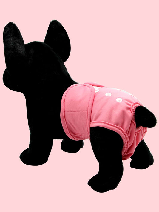 1pc Solid Color Pet Sanitary Pants For Small Medium Dogs