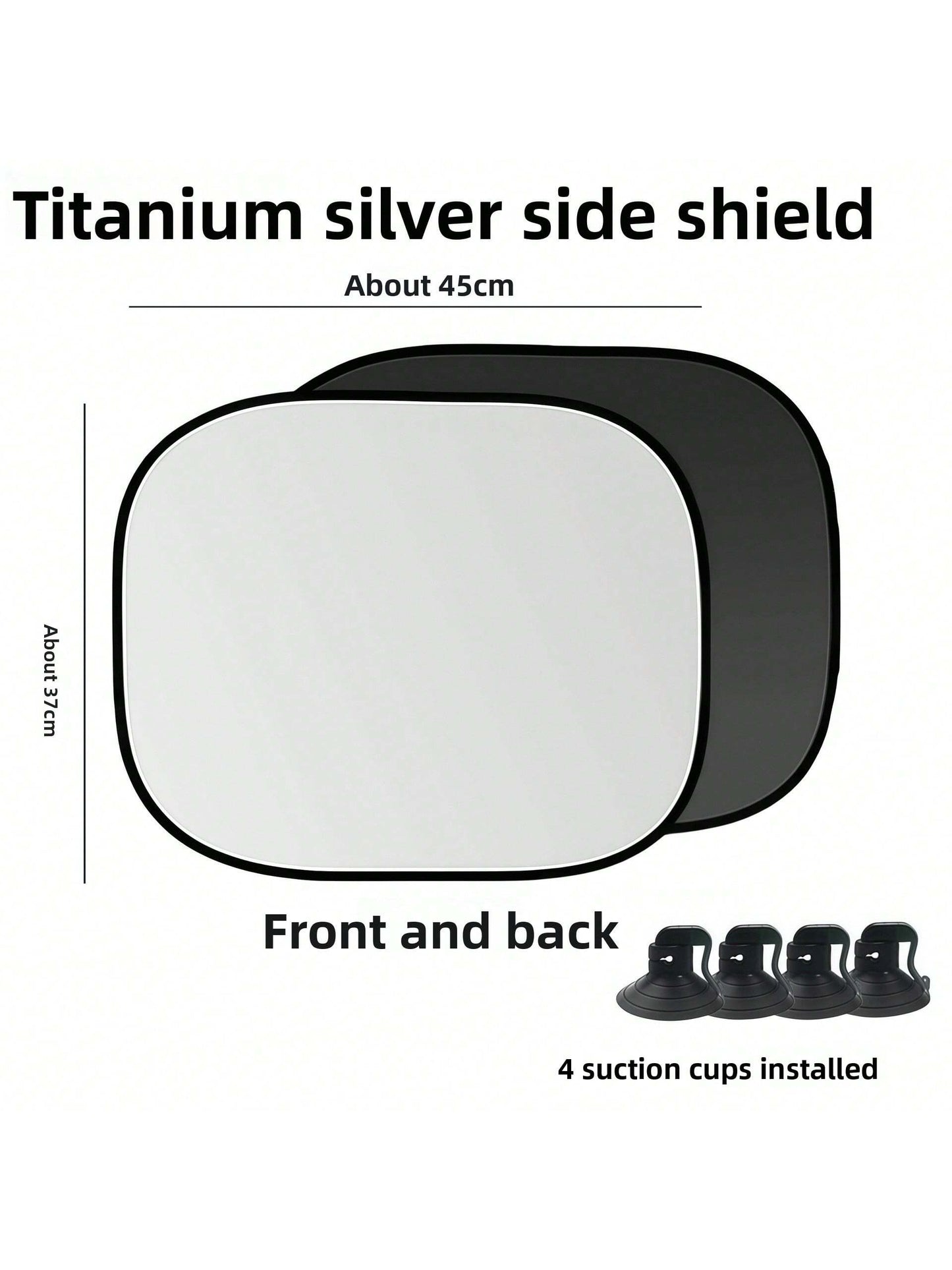 1pc Summer Car Comfort Shade- Front Windshield UV Protection, Heat Insulation And Light Blocking, Auto Accessories, Car Essential