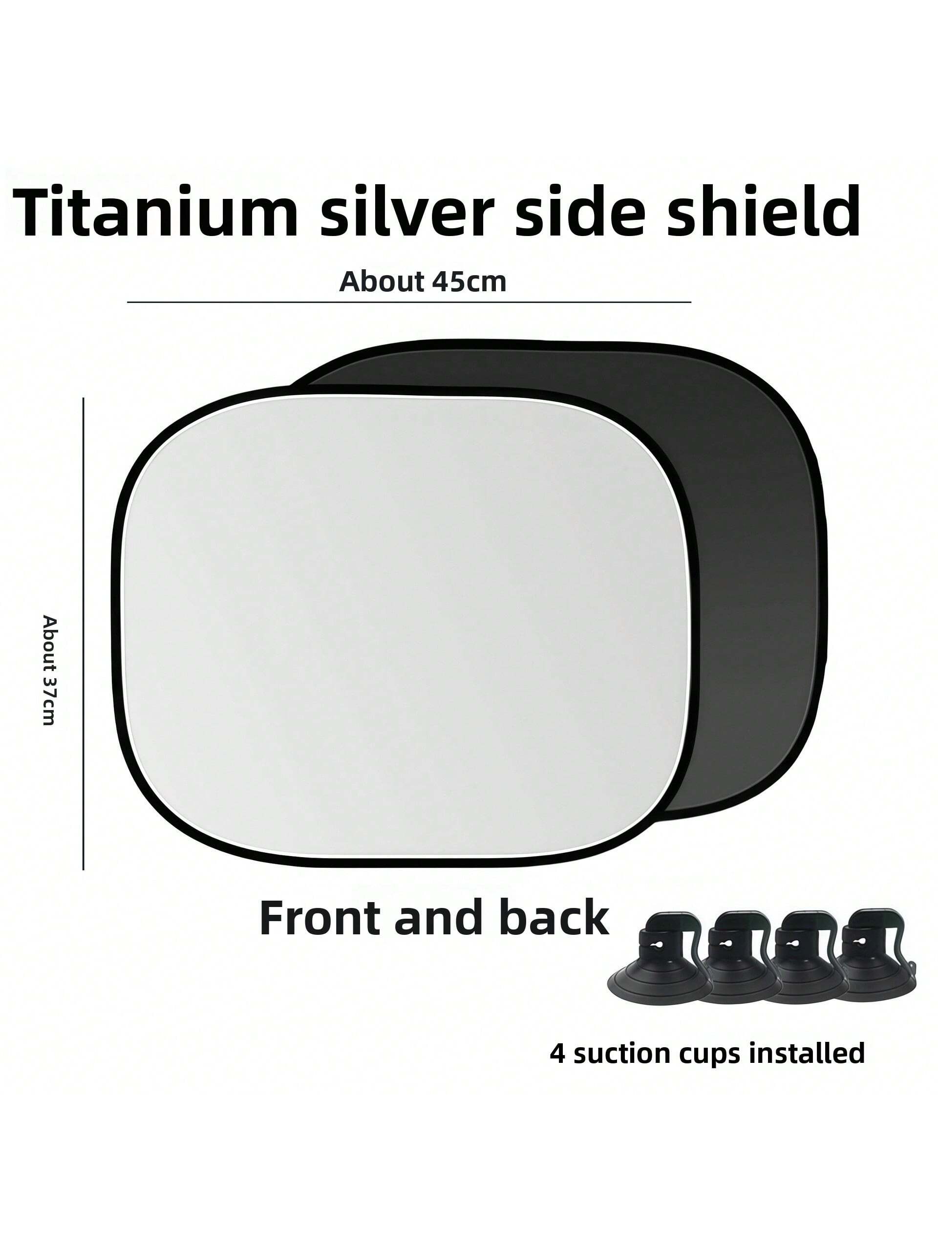 1pc Summer Car Comfort Shade- Front Windshield UV Protection, Heat Insulation And Light Blocking, Auto Accessories, Car Essential