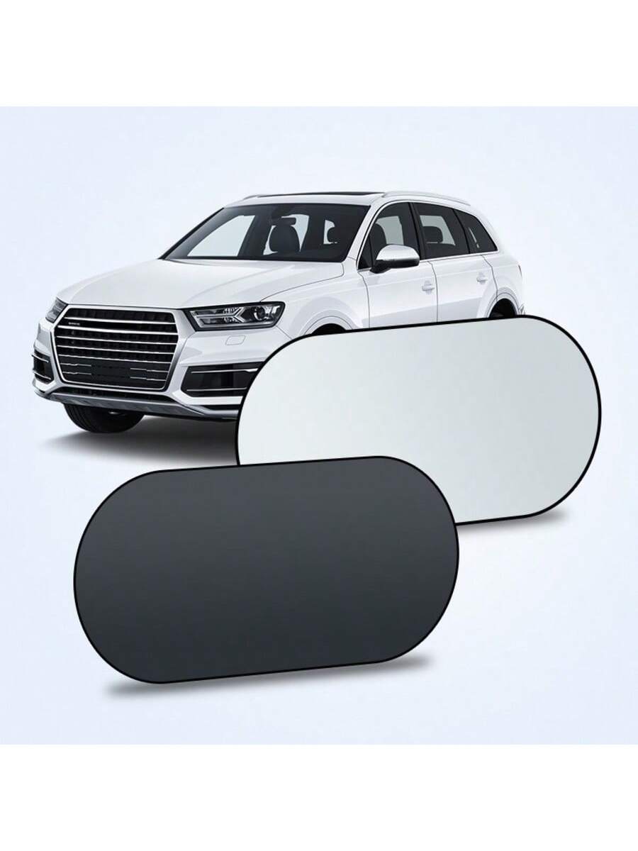 1pc Summer Car Comfort Shade- Front Windshield UV Protection, Heat Insulation And Light Blocking, Auto Accessories, Car Essential