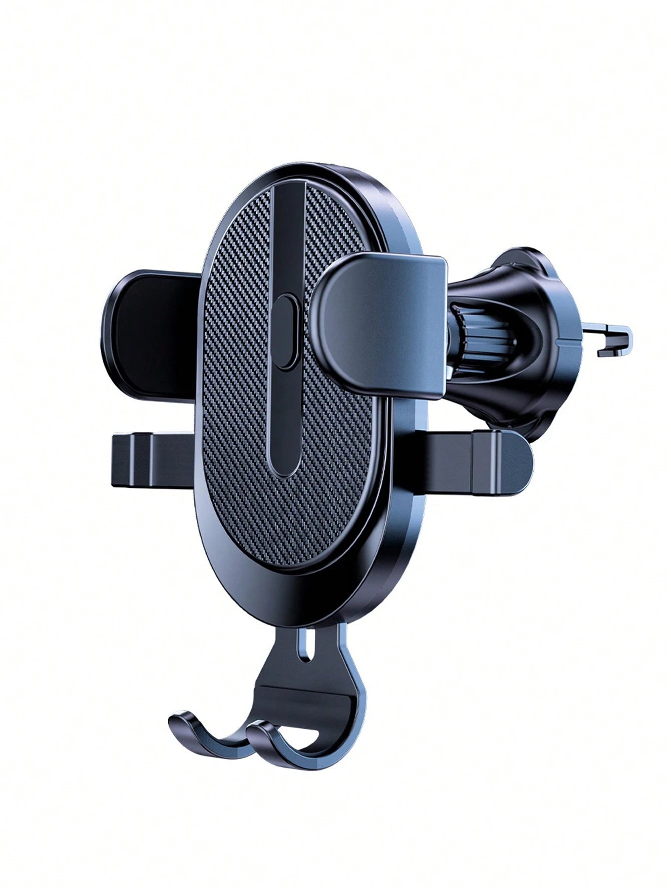 1pc Universal Black ABS Multifunctional Car Phone Holder, Air Vent Mount, Navigation
