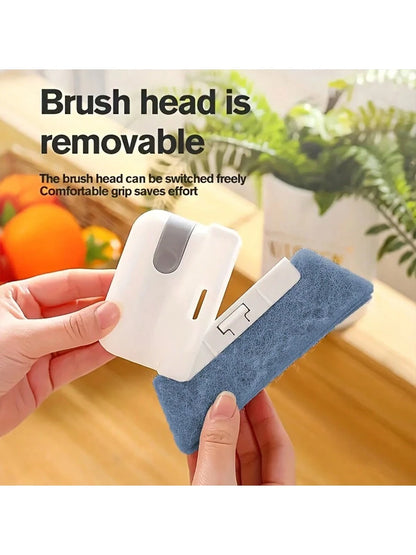 1pc Window Gap Cleaning Brush, Ideal For Window Glass Cleaning And Corner Cleaning