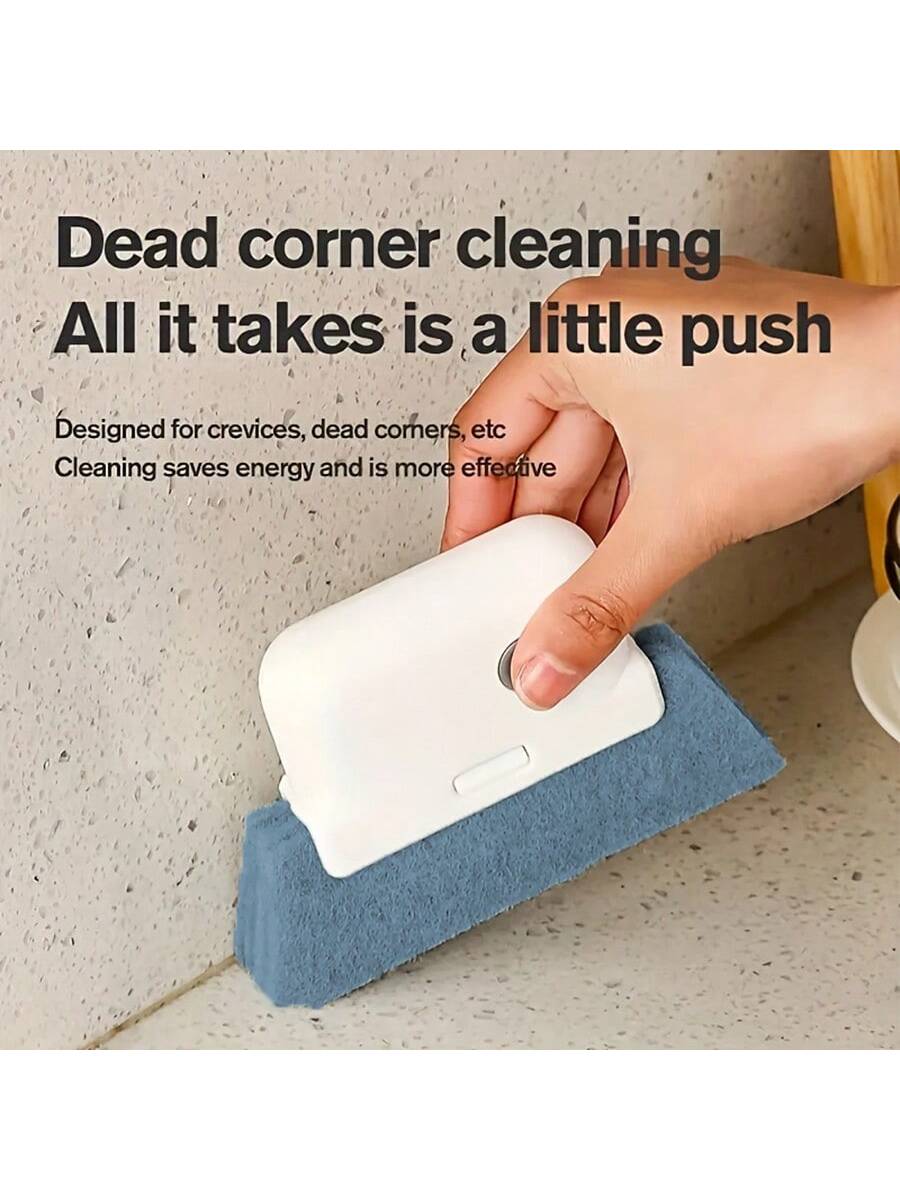 1pc Window Gap Cleaning Brush, Ideal For Window Glass Cleaning And Corner Cleaning
