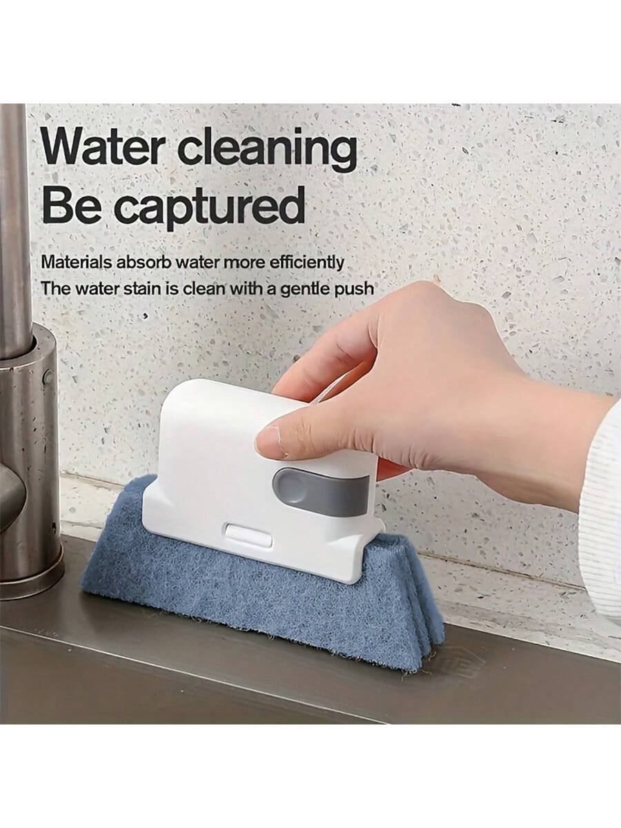 1pc Window Gap Cleaning Brush, Ideal For Window Glass Cleaning And Corner Cleaning