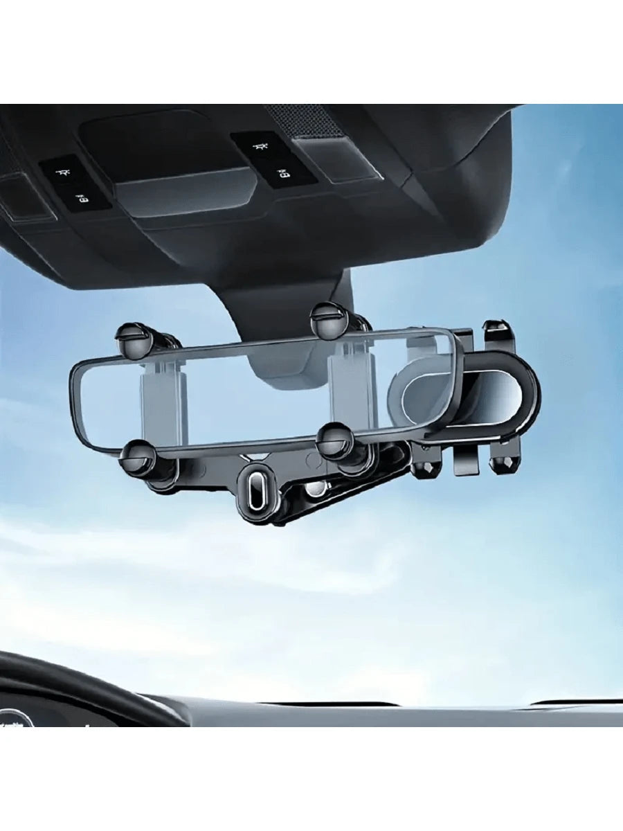 1set Car Rearview Mirror Mount Phone Holder, Navigation, Retractable, Multifunctional