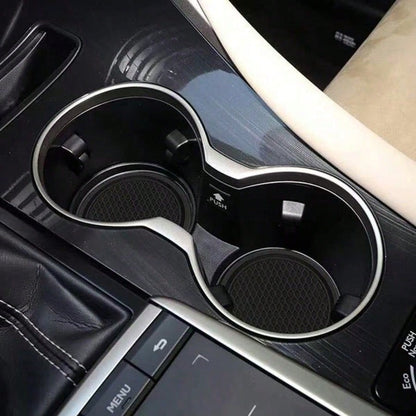 2/1pc Car Cup Holder Coasters, Auto Accessories, Car Supplies, Women's Car Accessories, Car, Car Decor, Car Cup Holder Pad, Non-Slip Cup Holder Embedded Decorative Coasters, Car Interior Accessories