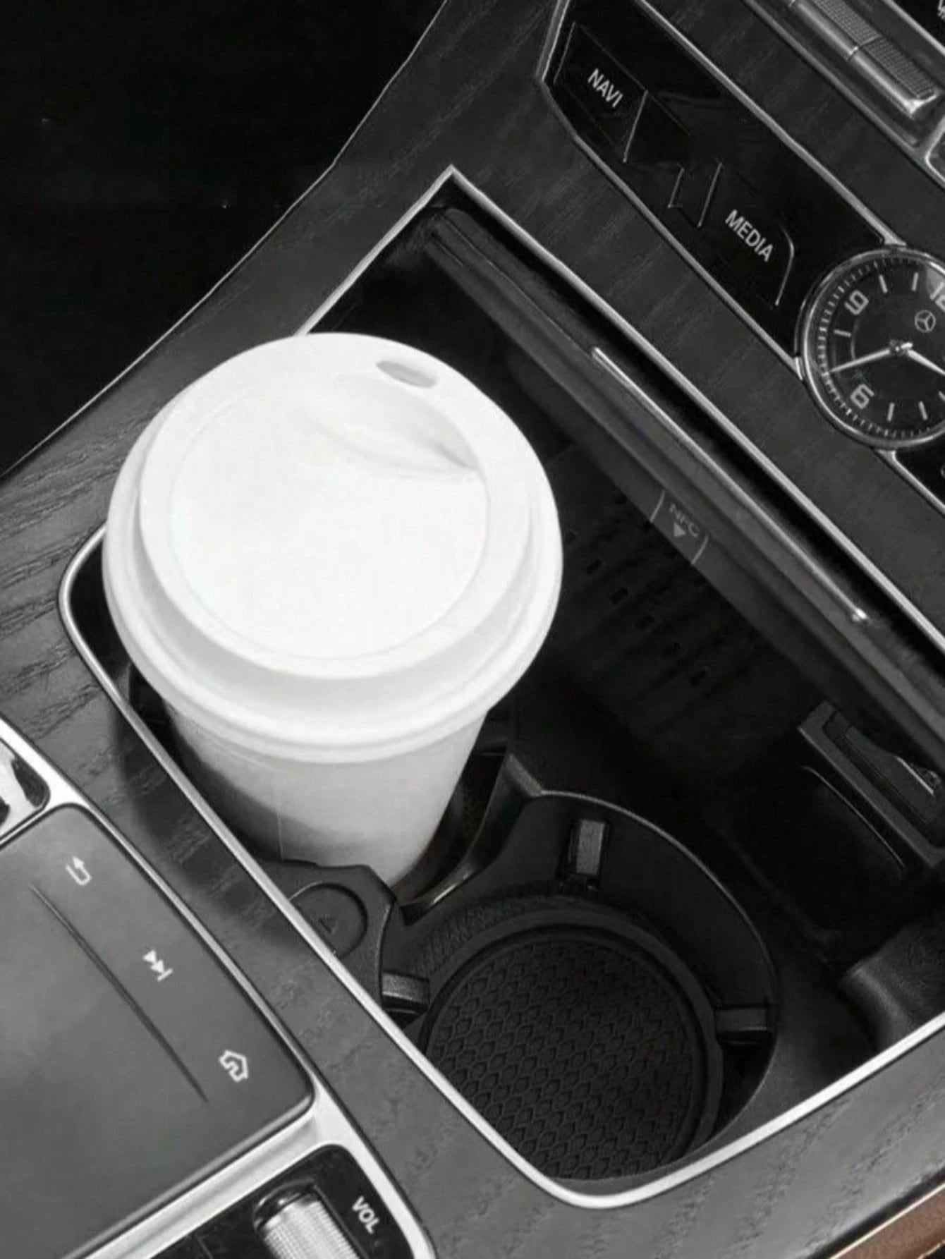 2/1pc Car Cup Holder Coasters, Auto Accessories, Car Supplies, Women's Car Accessories, Car, Car Decor, Car Cup Holder Pad, Non-Slip Cup Holder Embedded Decorative Coasters, Car Interior Accessories