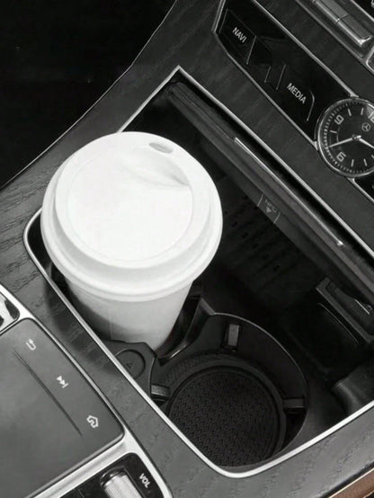 2/1pc Car Cup Holder Coasters, Auto Accessories, Car Supplies, Women's Car Accessories, Car, Car Decor, Car Cup Holder Pad, Non-Slip Cup Holder Embedded Decorative Coasters, Car Interior Accessories