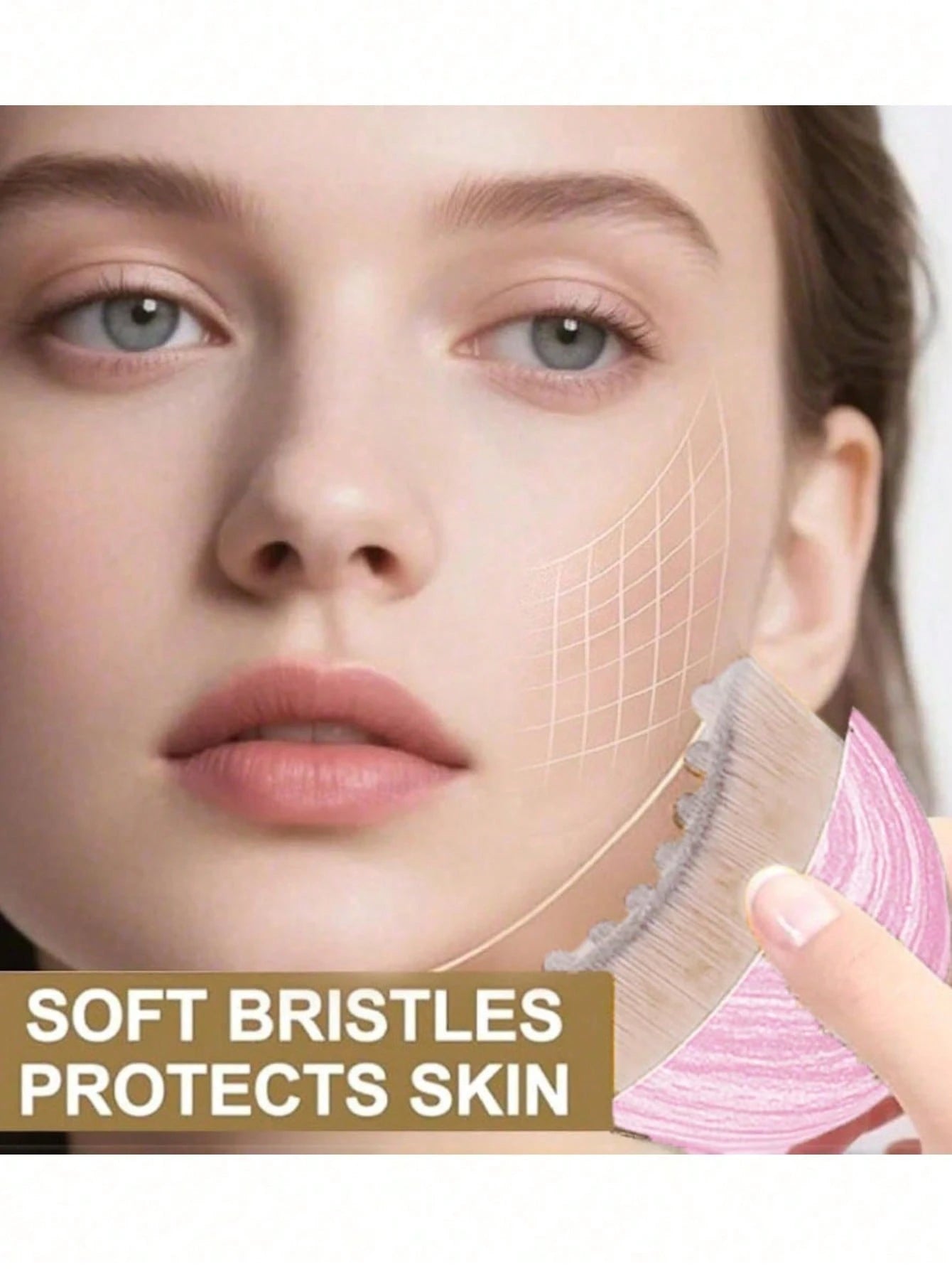 2/1pc Facial Care Massage Set Lymphatic Detox Massager For Face, Chin And Jawline Sculpting, Fits Skin, Improves Facial Blood Circulation, Reduces Puffiness, Enhances Natural Skin Soothing