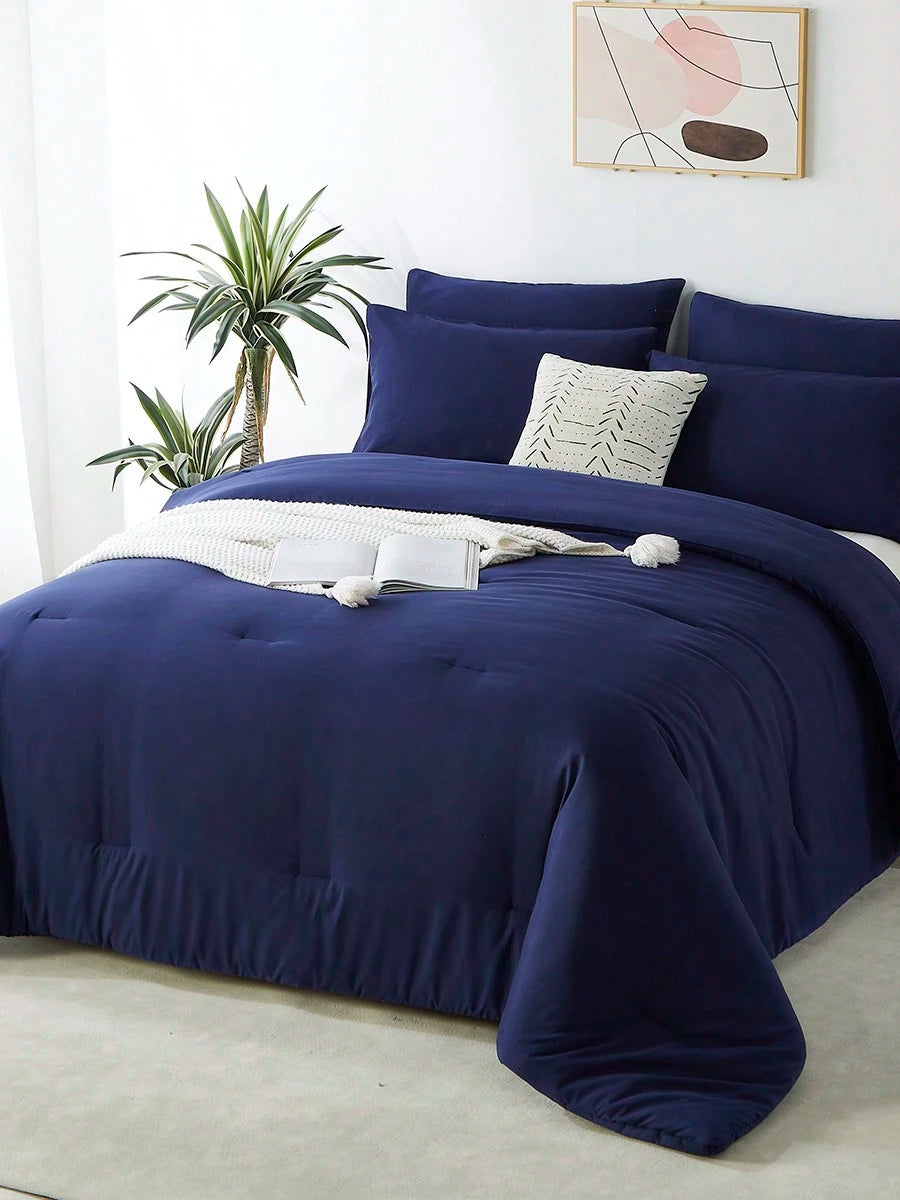 2/3-PCS Bed Comforter Sets Queen, Super Soft, Breathable, Fluffy Summer Bedding Set For All Seasons- Includes 1 Comforter And 1-2 Pillows, 100% Microfiber Super Soft Comforter Sets,Room Decor, Bedroo