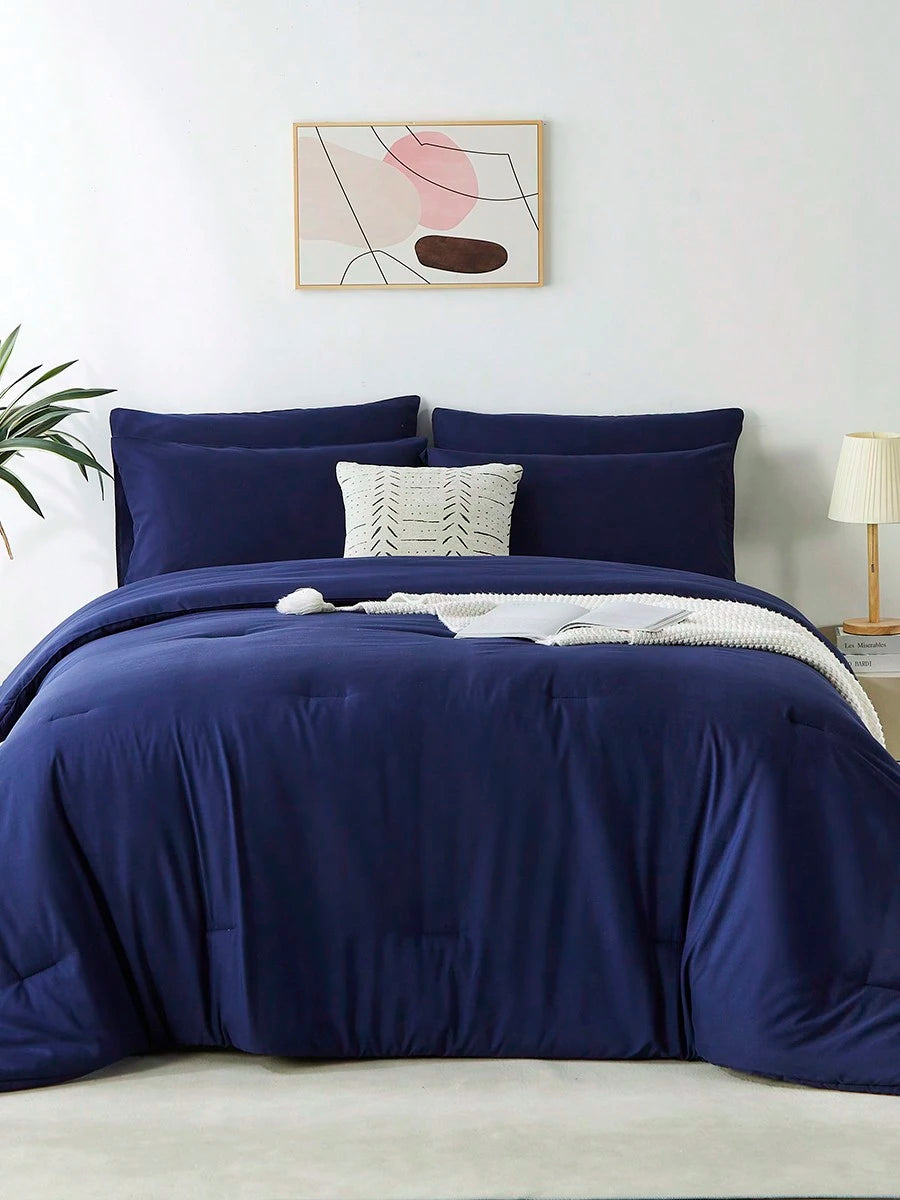 2/3-PCS Bed Comforter Sets Queen, Super Soft, Breathable, Fluffy Summer Bedding Set For All Seasons- Includes 1 Comforter And 1-2 Pillows, 100% Microfiber Super Soft Comforter Sets,Room Decor, Bedroo