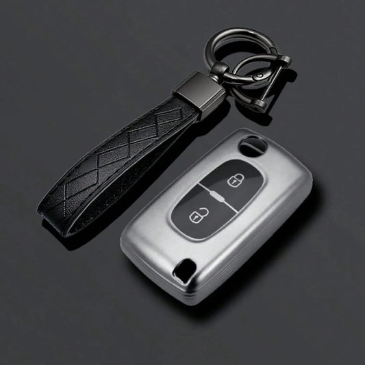 2 Buttons TPU Car Key Cover Case For C2 C3 C4 Picasso Xsara Berlingo C5 C6 C8 For Peugeot Remote Protect Shell