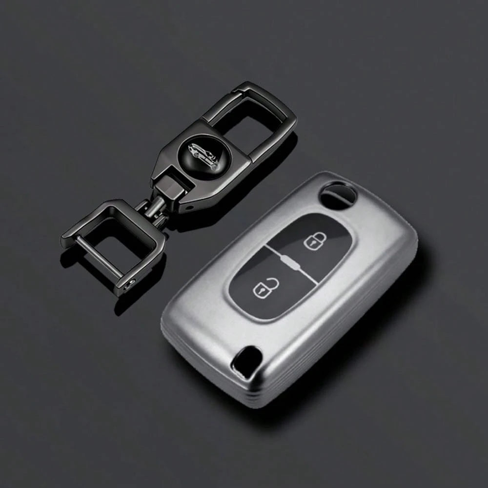 2 Buttons TPU Car Key Cover Case For C2 C3 C4 Picasso Xsara Berlingo C5 C6 C8 For Peugeot Remote Protect Shell