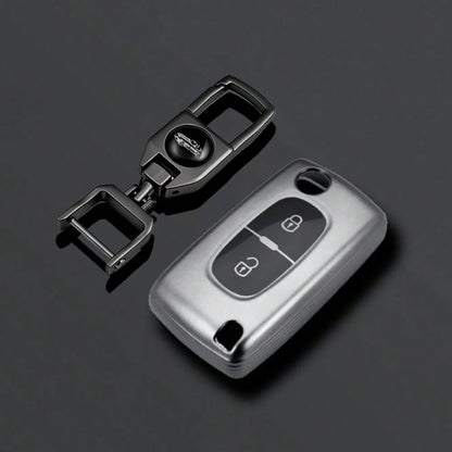 2 Buttons TPU Car Key Cover Case For C2 C3 C4 Picasso Xsara Berlingo C5 C6 C8 For Peugeot Remote Protect Shell