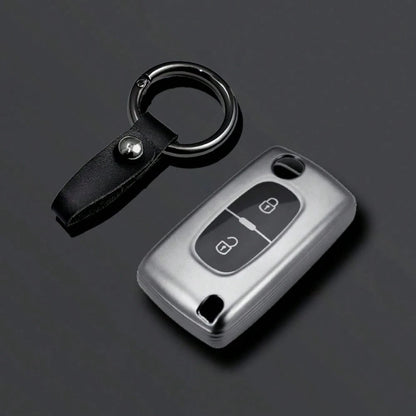 2 Buttons TPU Car Key Cover Case For C2 C3 C4 Picasso Xsara Berlingo C5 C6 C8 For Peugeot Remote Protect Shell
