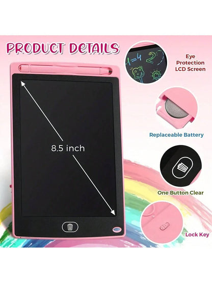 20 Pack LCD Writing Board For Kids, Doodle Board Reusable Board Screen Drawing Pad Erasable Painting Pads Educational Toy For 3-8 Years