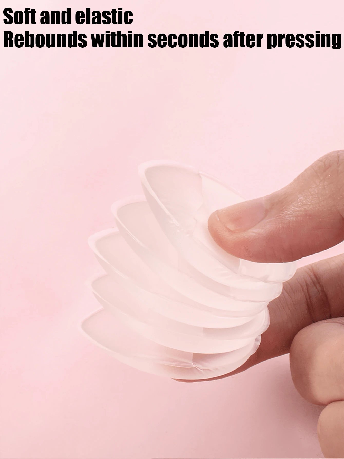 [2024 New]Silicone Makeup Sponge 6/3/1pc Non-Absorbent Portable Travel Beauty Tool Concealer Foundation Touch-Up Washable And Reusable