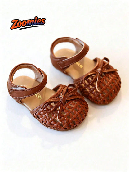 2026 New Girls' Fashion Minimalist Versatile Sandals, Children's Sandals, Suitable For Summer Daily Wear, Party, Play, Vacation