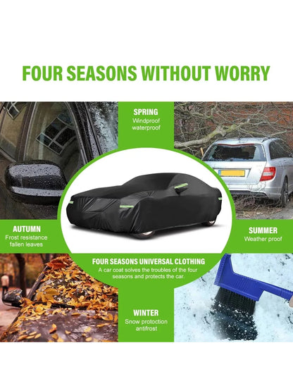 209*79*59 Inch Universal Car Sedan Cover Full Cover Sunlight Water Resistance UV Protector