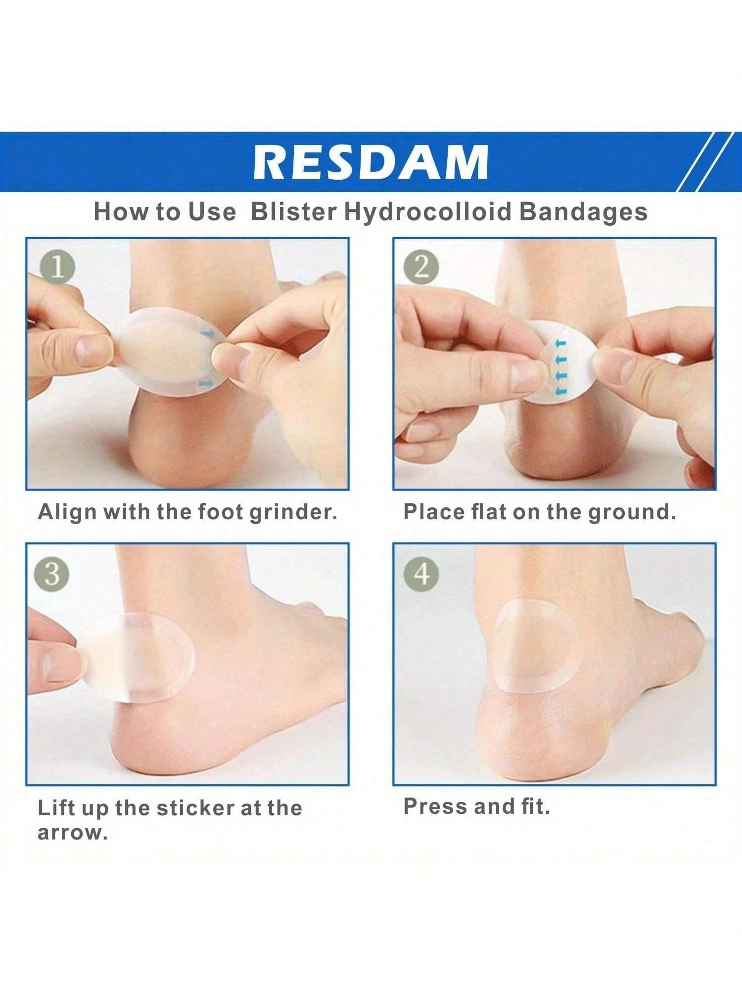 20PCS Heel Pads Anti-Chafing Foot Protector: Suitable For Outdoor, Sports, Travel, Home, Office, School Heel Pads, Shoe Inserts, Pain Relief And Foot Care Adhesive Vacuum-Formed Pads, For Women