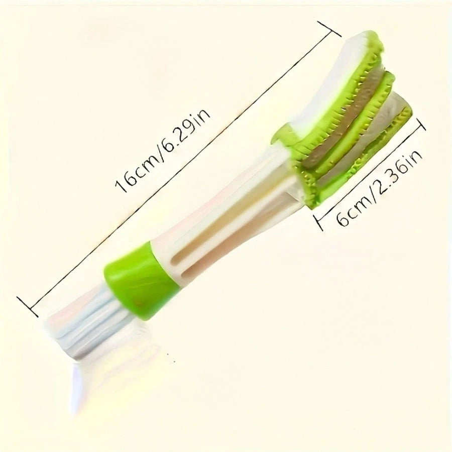 2pcs Car Air Vent Cleaning Brush- Soft Plush Interior Dusting Brush, Car Interior Cleaning Tool, Car Accessories
