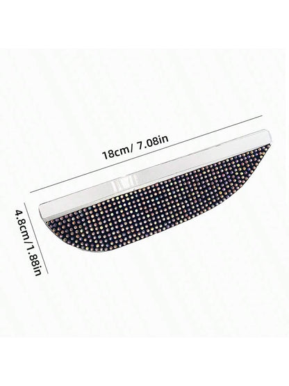 2pcs Car Rearview Mirror Rain Visor, Anti-Rain Anti-Glare Sunshade, Wide Universal Rain Guard, Premium Mirror Decoration
